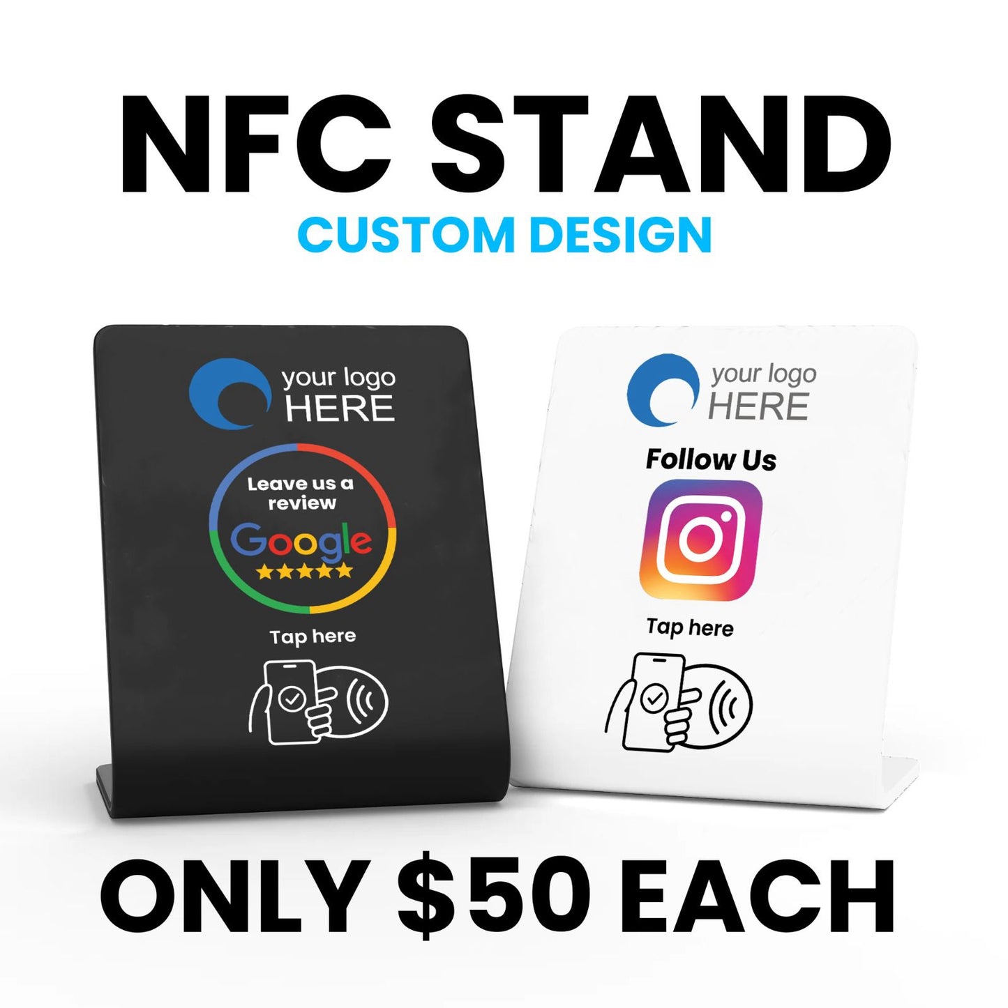 NFC Programmable Stand
