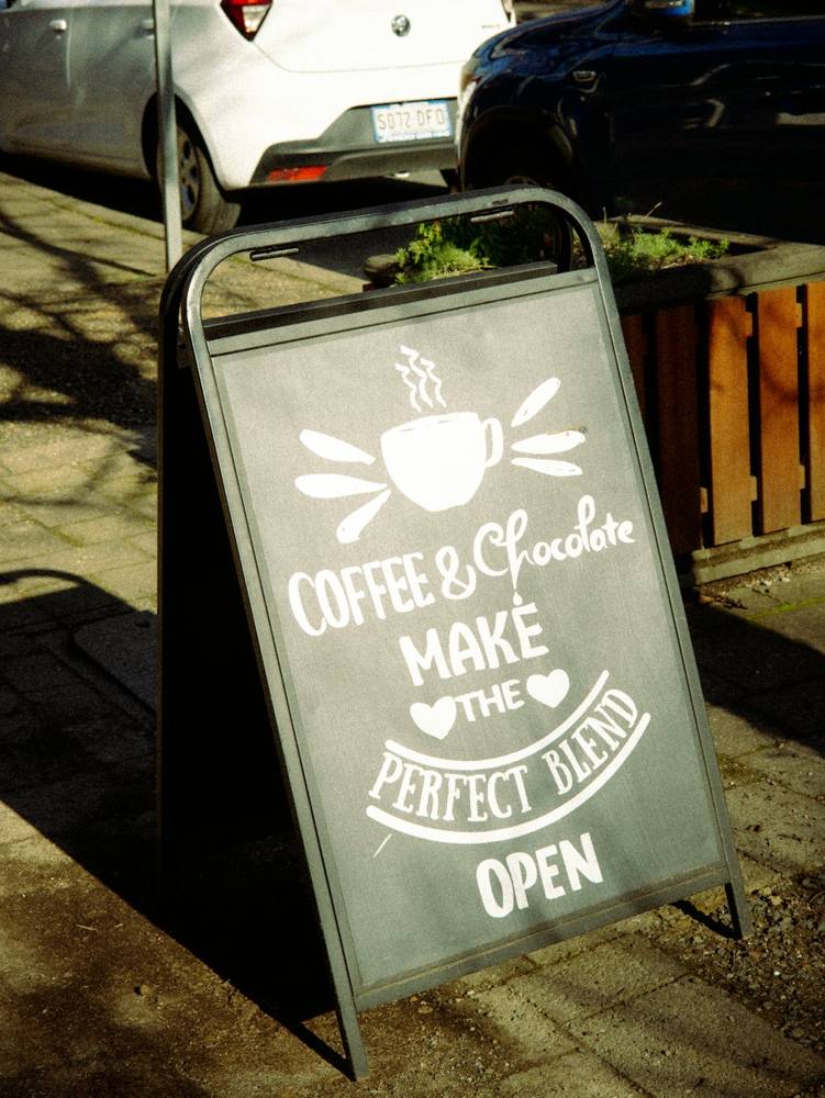 Sidewalk sign